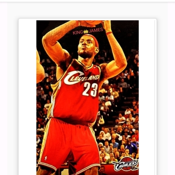 KOBE BRYANT & LEBRON JAMES 16 POSTER ULTRA GLOSSY REPRINT 8.5x11 BUNDLE SET!🔥👀 - Picture 14 of 16